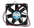 Axial Fan DC Dual Ball 80x80x15mm 12V 90mA 20dBA 34m³/h
